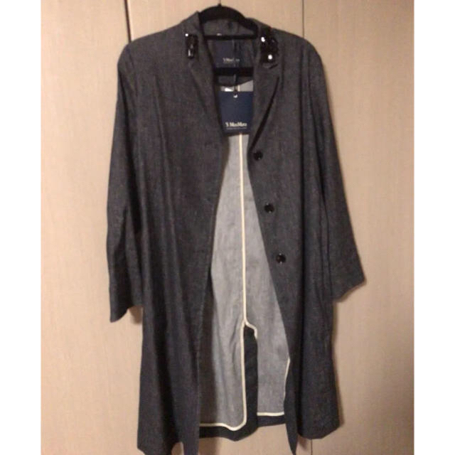 Max Mara - 新品12万円 MaxMara コットン リネン ダスター コートの