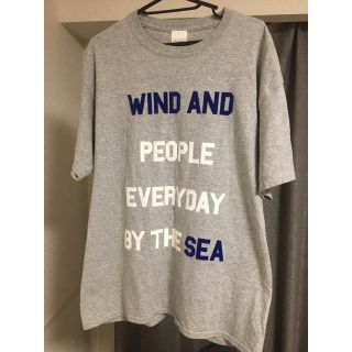 シー(SEA)の最終値下　wind and sea  メッセージT ウィンダンシー  wds(Tシャツ/カットソー(半袖/袖なし))