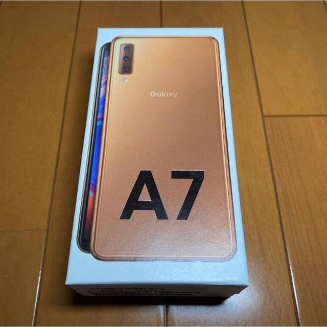 GALAXY A7 ゴールド新品未開封