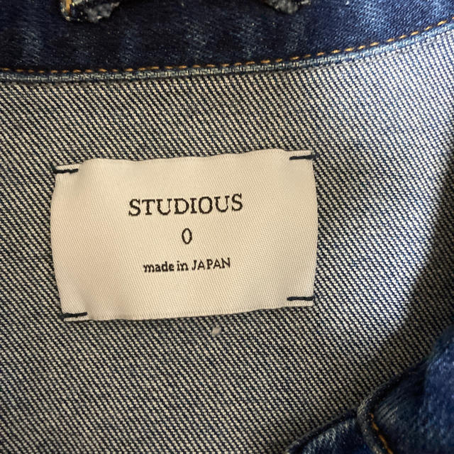 STUDIOUS(ステュディオス)のSTUDIOUS デニムジャケット　レディース　サイズ0 レディースのジャケット/アウター(Gジャン/デニムジャケット)の商品写真