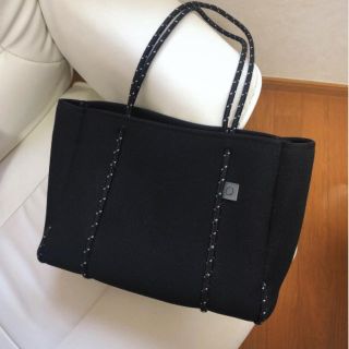 フランス発　qbag   マザーズバッグ　ブラック　Sサイズ(トートバッグ)