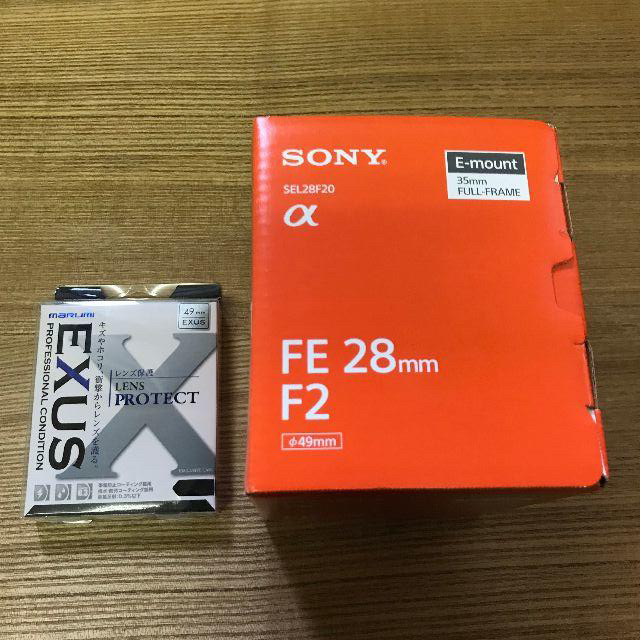 SONY(ソニー)のSONY FE 28mm F2 SEL28F20 スマホ/家電/カメラのカメラ(レンズ(単焦点))の商品写真