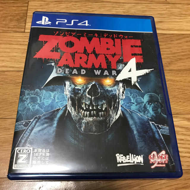 PlayStation4(プレイステーション4)のZombie Army 4：Dead War（ゾンビアーミー4：デッドウォー）  エンタメ/ホビーのゲームソフト/ゲーム機本体(家庭用ゲームソフト)の商品写真