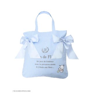 メゾンドフルール(Maison de FLEUR)のMaison de FLEUR♡ポチャッコ ダブルリボントート(トートバッグ)