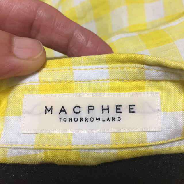 MACPHEE(マカフィー)のトゥモローランドマカフィー リネンシャツ レディースのトップス(シャツ/ブラウス(長袖/七分))の商品写真