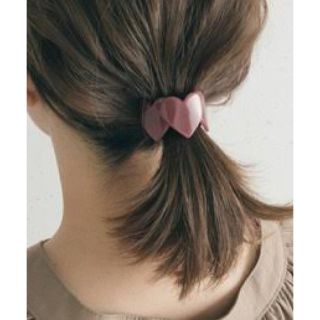 スメリー(SMELLY)の美品◎SMELLY ハートツナガリポニーヘアゴム(ヘアゴム/シュシュ)