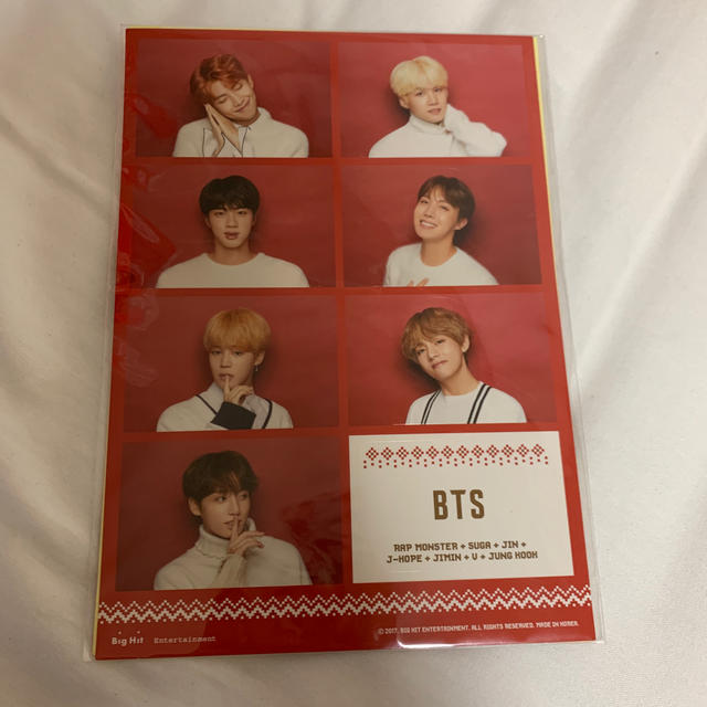 防弾少年団(BTS)(ボウダンショウネンダン)のBTS 公式グッズ　ステッカーセット エンタメ/ホビーのCD(K-POP/アジア)の商品写真