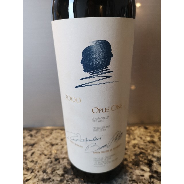 Opus One オーパスワン 2000年 ミレニアム 食品/飲料/酒の酒(ワイン)の商品写真