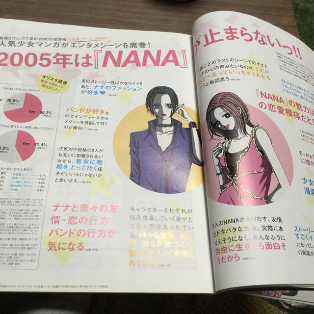 オリコンスタイル『NANA』特集 2005年 3/28 エンタメ/ホビーの漫画(少女漫画)の商品写真