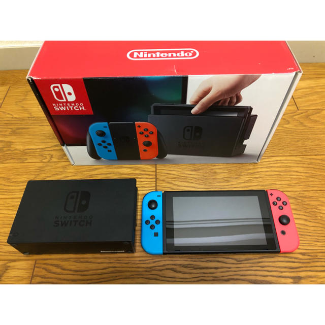 ニンテンドースイッチ 本体 旧型 ネオン スマブラ セット