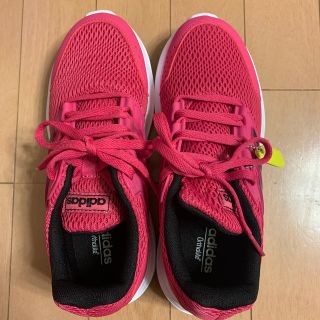 アディダス(adidas)のアディダス　スニーカー　ピンク　23.0cm(スニーカー)