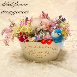 ドライフラワー  ⋆*❁*フラワーarrangement⋆*❁*(ドライフラワー)