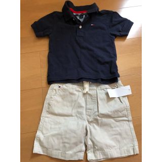 トミーヒルフィガー(TOMMY HILFIGER)のトミーヒルフィガー ズボン ハーフパンツ tシャツ 半袖 シャツ トップス(Tシャツ/カットソー)