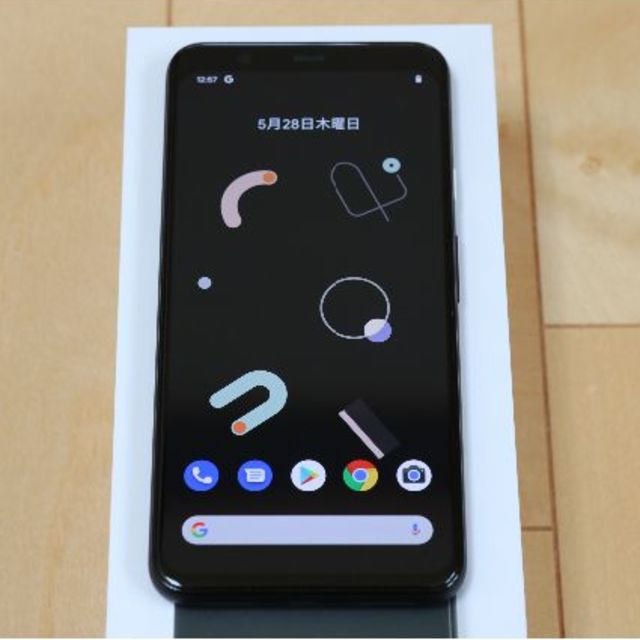 スマートフォン本体 Google Pixel4 XL 128GB Just Black