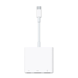 アップル(Apple)のapple USB-C Digital AV Multiport  Mac ハブ(映像用ケーブル)