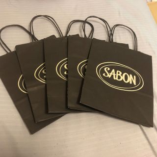 サボン(SABON)のSABONショッパー　5枚(ショップ袋)