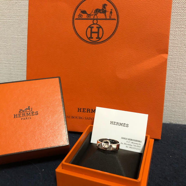 そごう Hermes リングの通販 by SUA's shop｜エルメスならラクマ - HERMES コリエドシアン ブランド