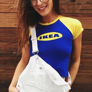 イケア(IKEA)のIKEA イケア Tシャツ(Tシャツ(半袖/袖なし))