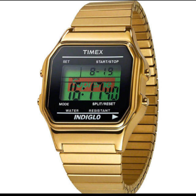 Supreme(シュプリーム)のSupreme Timex Digital Watch  gold メンズの時計(腕時計(デジタル))の商品写真