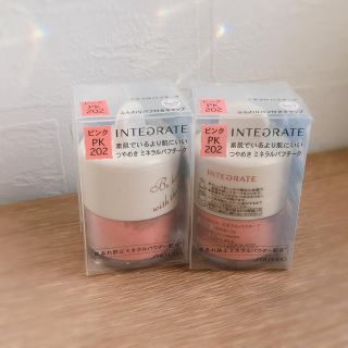 インテグレート(INTEGRATE)のくま 様¨̮インテグレート　ミネラルパフチーク(チーク)