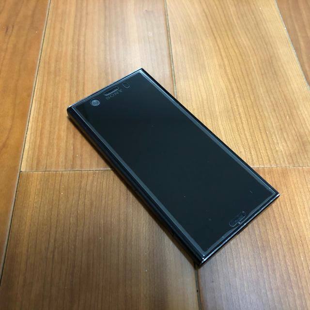 SONY(ソニー)のXperia XZ1 Compact Black simフリー スマホ/家電/カメラのスマートフォン/携帯電話(スマートフォン本体)の商品写真