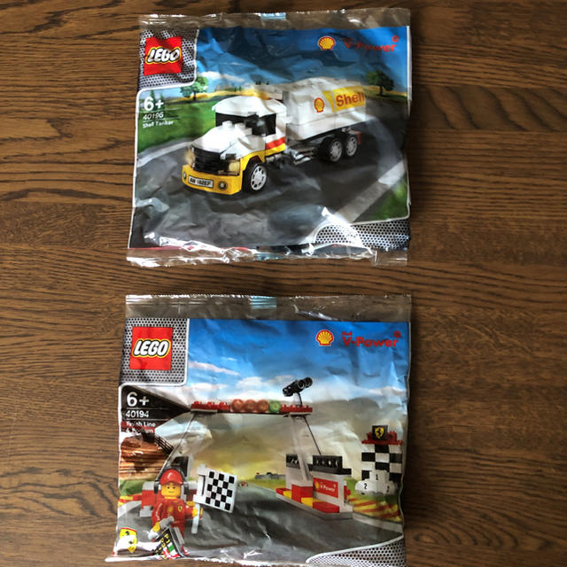 Lego(レゴ)のLEGO 昭和シェル　タンクローリー&サーキットゴールセット キッズ/ベビー/マタニティのおもちゃ(知育玩具)の商品写真