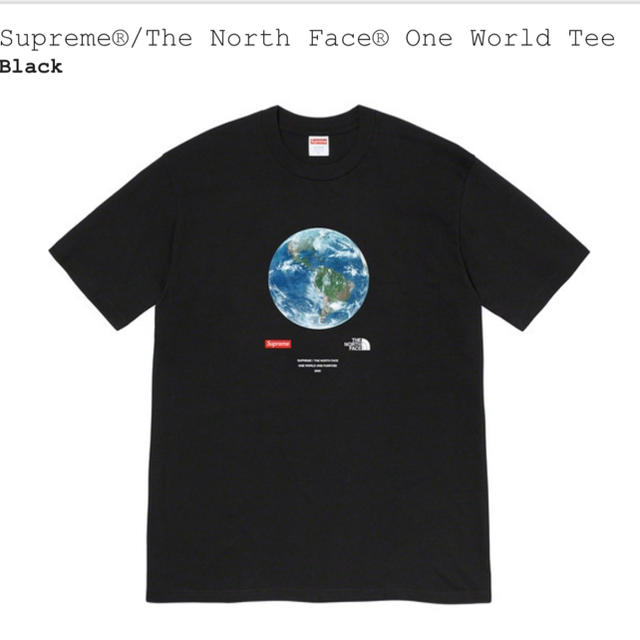 Supreme The North Face Tシャツ Lサイズ 黒 black