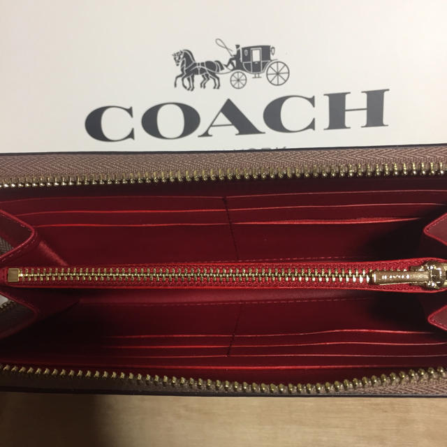 COACH(コーチ)のさーちゃんさま専用 新品 [COACH コーチ] 長財布 りんご柄 アップル レディースのファッション小物(財布)の商品写真