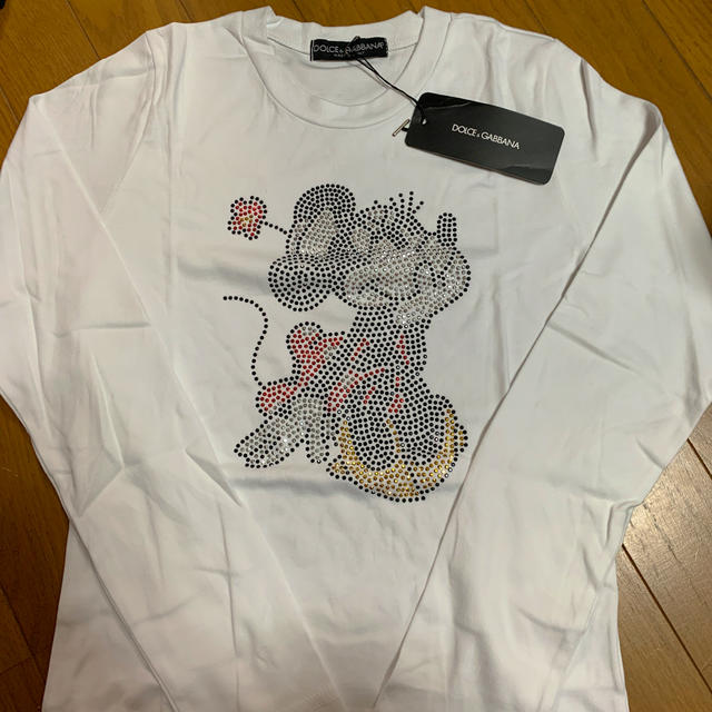 DOLCE&GABBANA(ドルチェアンドガッバーナ)のドルガバ ミニー Tシャツ ロンティー レディースのトップス(Tシャツ(長袖/七分))の商品写真