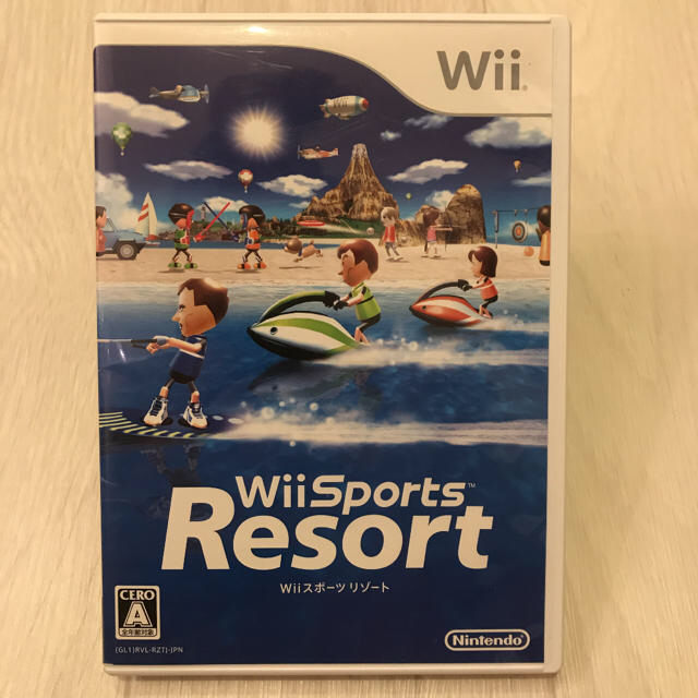 Wii(ウィー)のWiiスポーツ リゾート エンタメ/ホビーのゲームソフト/ゲーム機本体(家庭用ゲームソフト)の商品写真