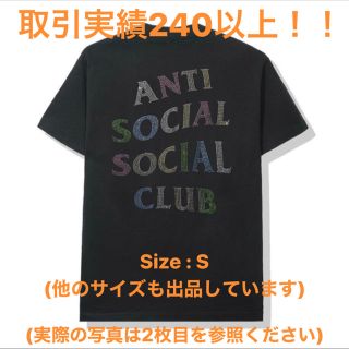 ステューシー(STUSSY)のASSC NT Black  Anti Social Social Club S(Tシャツ(半袖/袖なし))