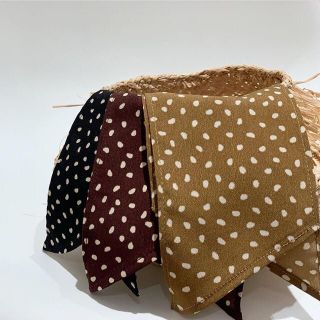 トゥデイフル(TODAYFUL)のTODAYFUL Dot Chiffon Scarf(バンダナ/スカーフ)