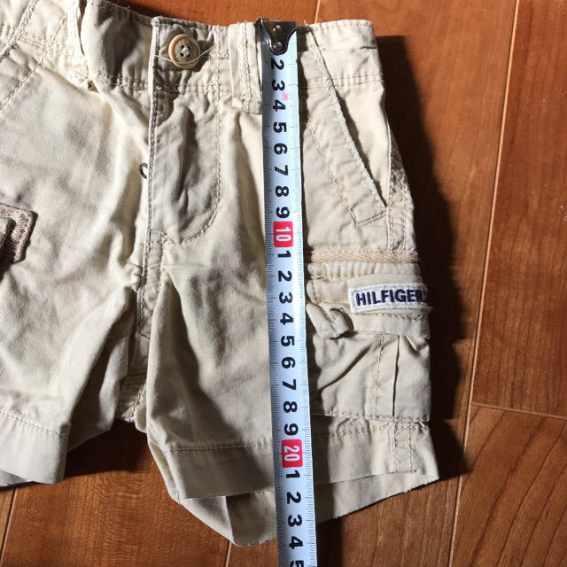 TOMMY HILFIGER(トミーヒルフィガー)のトミーヒルフィガー　ハーフパンツ 60センチ キッズ/ベビー/マタニティのベビー服(~85cm)(パンツ)の商品写真