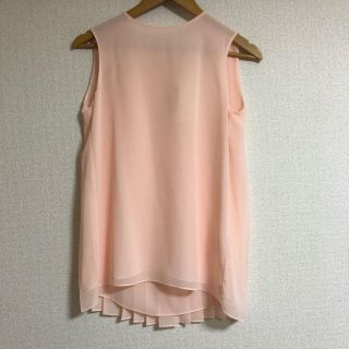 ユニクロ(UNIQLO)のユニクロ　プリーツトップス　S(シャツ/ブラウス(半袖/袖なし))