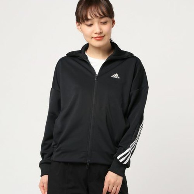 adidas(アディダス)のadidasフルジップジャケットXL スポーツ/アウトドアのトレーニング/エクササイズ(ウォーキング)の商品写真