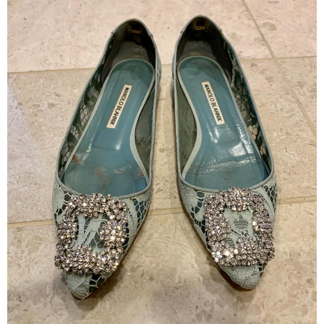 ソフトパープル 【超美品】◇MANOLO BLAHNIK◇CALYDON - 通販 - www
