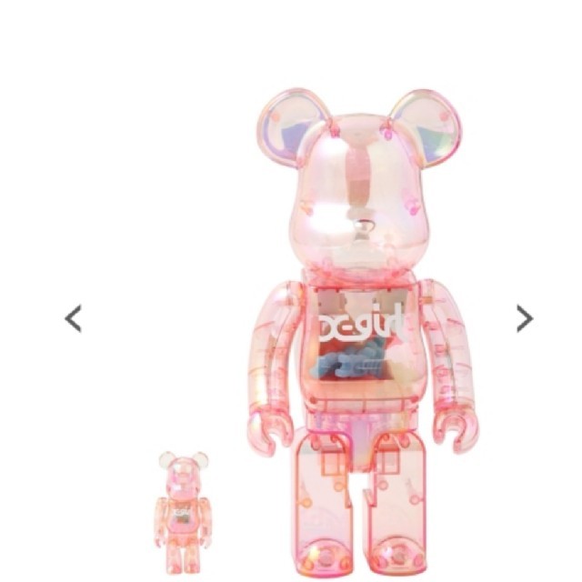 エンタメ/ホビーBE@RBRICK X-girl 2020 100％ 400％ ベアブリック