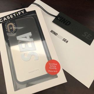 casetify×wind and sea iPhone XS・X ケース　新品(iPhoneケース)