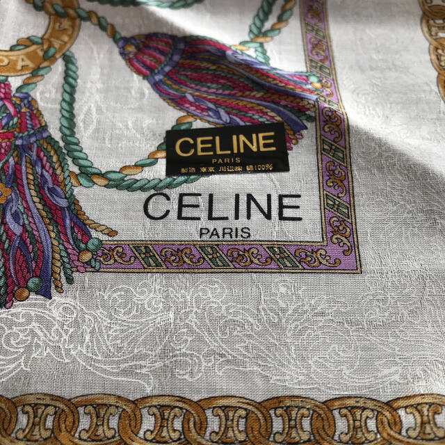 celine(セリーヌ)のすいか様専用  CELINE ハンカチ レディースのファッション小物(ハンカチ)の商品写真