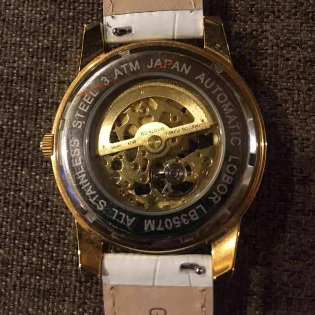 LOBOR LB3507Mの通販 by ポテト's shop｜ラクマ 自動巻腕時計 アナログ レザー 正規店得価