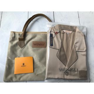 WENSLI シルク　パジャマ　部屋着　XL  上下セット(その他)