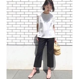 ドゥーズィエムクラス(DEUXIEME CLASSE)のAP STUDIO Straight Cropped Pants 36(クロップドパンツ)