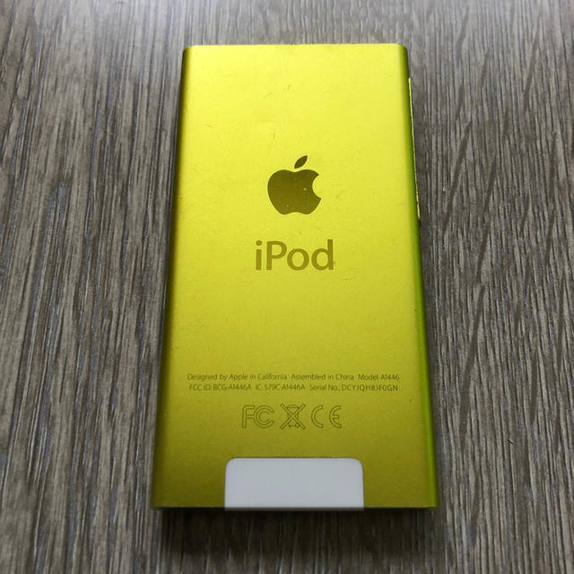 Apple(アップル)の【ジャンク】iPod nano 第7世代  スマホ/家電/カメラのオーディオ機器(ポータブルプレーヤー)の商品写真