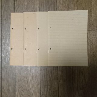 ムジルシリョウヒン(MUJI (無印良品))の無印良品 A5ノート 4冊(ノート/メモ帳/ふせん)