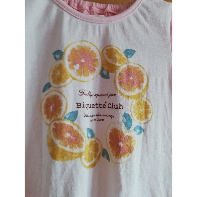 Biquette Club(ビケットクラブ)のはちこ様専用　ビケットクラブ　Tシャツ&チュニック　100サイズ　USED キッズ/ベビー/マタニティのキッズ服女の子用(90cm~)(Tシャツ/カットソー)の商品写真