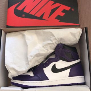 ナイキ(NIKE)のJordan 1 Retro High Court Purple(スニーカー)