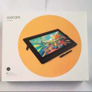 ワコム(Wacom)のWacom Cintiq 16 FHD ブラック  オマケ保護フィルム 等(PC周辺機器)