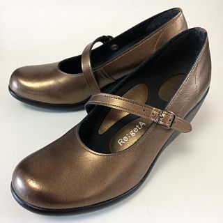 リゲッタ(Re:getA)のリゲッタ ワンストラップパンプス S サイズ 美品 小さいサイズ ウェッジソール(ハイヒール/パンプス)