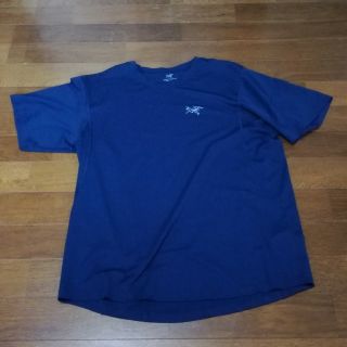 アークテリクス(ARC'TERYX)のアークテリクス velox crew Tシャツ ネイビー XS (Tシャツ/カットソー(半袖/袖なし))