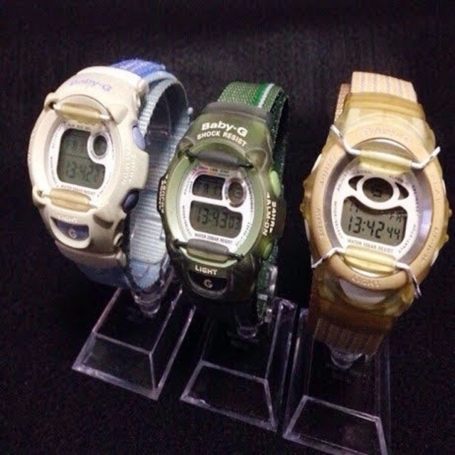 G-SHOCK3個    Baby−G1個